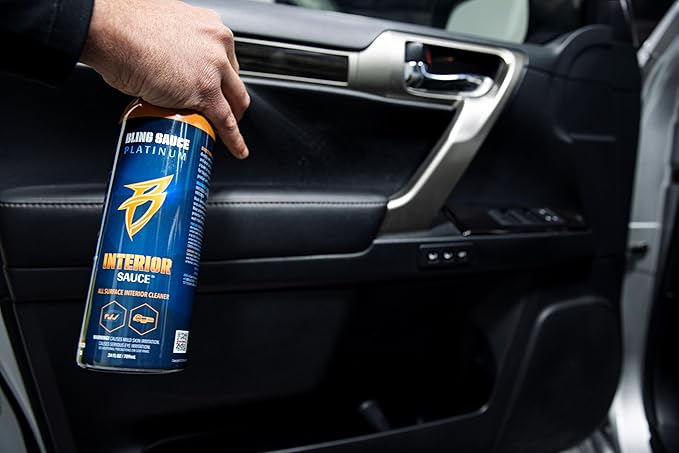 Bling Sauce Platinum Interior Sauce, Lavender Scent, All Surface Automotive Interior Cleaner for Cars, Trucks, SUVs, 24oz.