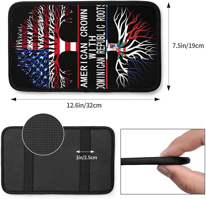 DARLEKS Car Armrest Cushion Auto Center Console Cover Pad Car Handrail Box Universal Decoration Mat