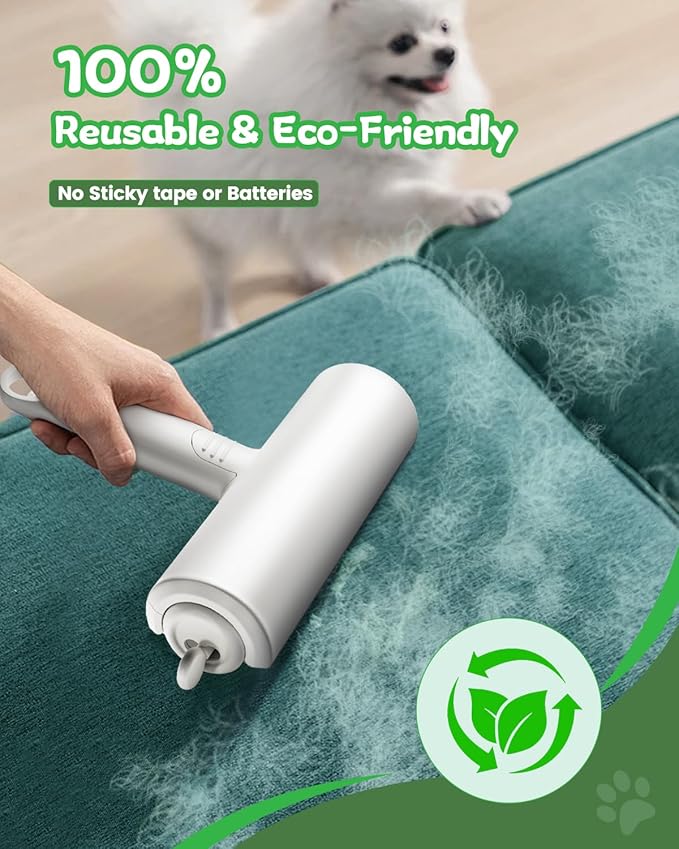 Pet Hair Remover,DAINTIER Reusable Removal Tool,Upgraded Lint Removal for Cat and Dog Hair on Furniture,Carpet,Couch,Car Seat,Clothing