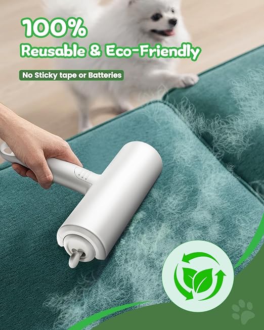 Pet Hair Remover,DAINTIER Reusable Lint Roller,Cat and Dog Portable Hair Remover,Upgraded Animal Fur Multi-Surface Removal Tool for Couch, Furniture, Carpet, Car Seat,Clothing