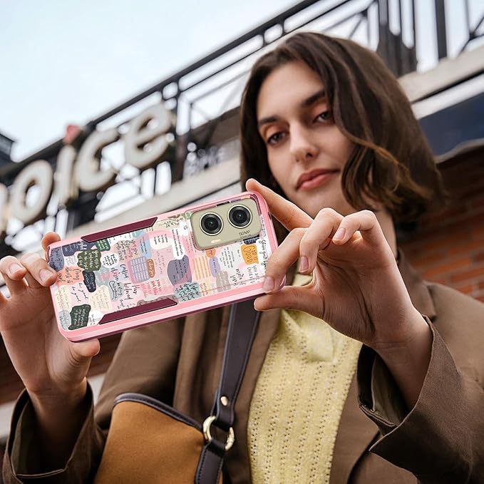 for Moto G Stylus 5G 2024 Case - Compatible with MagSafe Women Girls Cute Magnetic Phone Cover Girly Kawaii Unique Pretty Heavy Duty Shockproof Design for Motorola Moto G Stylus 5G 2024 Cases