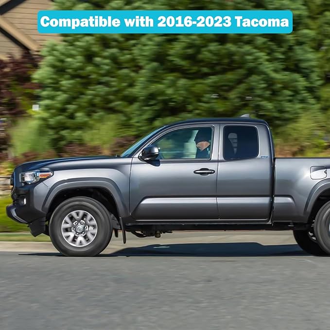 Upgraded Car Phone Holder for Toyota Tacoma 2016 2017 2018 2019 2020 2021 2022 2023, 3rd Gen Tacoma Dashboard Clip Cell Phone Cradles Adjustable Phone Stand Phone Mount Fit for Most Smartphone