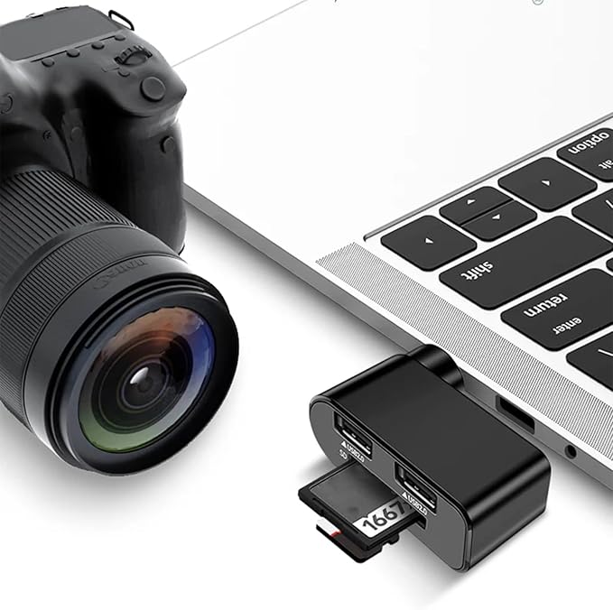 Rotatable USB Hub – ABS 4.5x5.5x2cm | USB Hub, 4 Port Mini USBs Extender with 480Mbps High Speed Data Transfer and Rotating Design | Multifunctional Splitter for Notebook Laptop Tablet Car Use