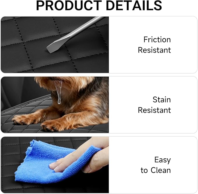 YOJOJOCO Center Console Cover Compatible with Toyota 2024 2025 2026 Tacoma Accessories Leather Material Console Armrest Cover Cushion with Pockets Anti-Scratch