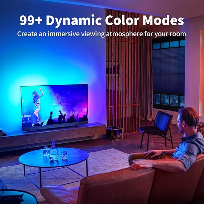 iNextStation RGB Smart IC 5V USB Neon Led Strip Lights, 16.4Ft 5M Neon Rope Lights Flexible Multicolor IP67 Waterproof LED Tape Light for TV Bedroom Kitchen Wall Indoor Outdoor Decor