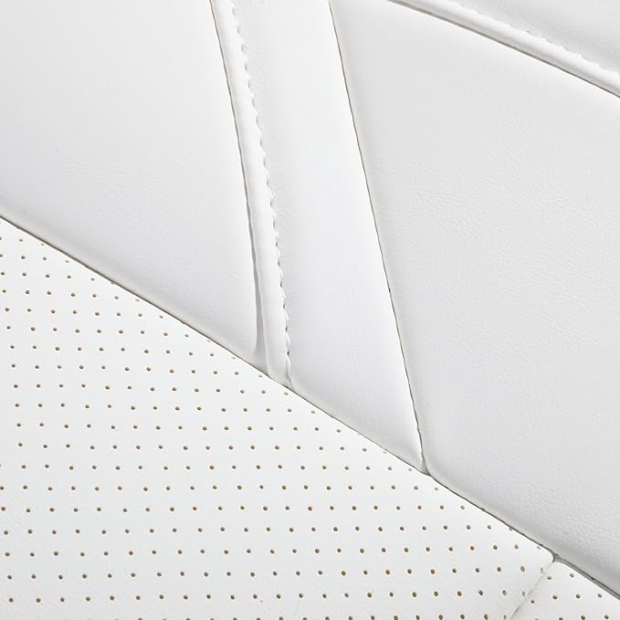 for Tesla Model Y 7 Seaters Seat Cover The First and Second Row Car Seat Cover Custom 2020-2024 (White-2 Rows)