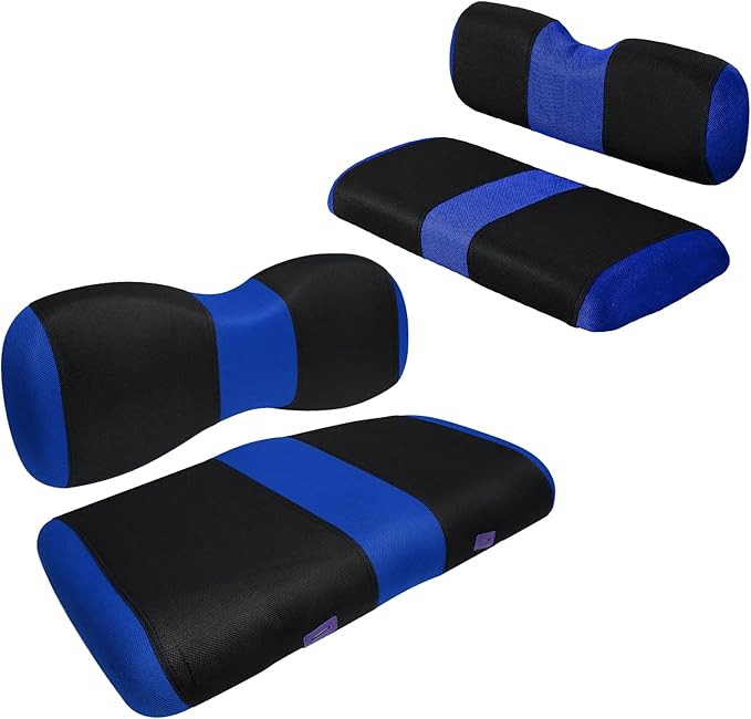 Golf Cart Front and Rear Seat Covers for Yamaha G29/drive Drive 2 2007+, Durable Polyester Fabric Yamaha G29 Seat Covers, Breathable Washable