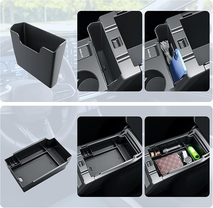 BIBIBO 2024 2025 Crosstrek Center Console Organizer for 2023-2026 Subaru Crosstrek&2024 2025 Subaru Impreza Console Trays Crosstrek Insert Glove Pallet Organizer 2024-2026 Crosstrek Hanging Organizer