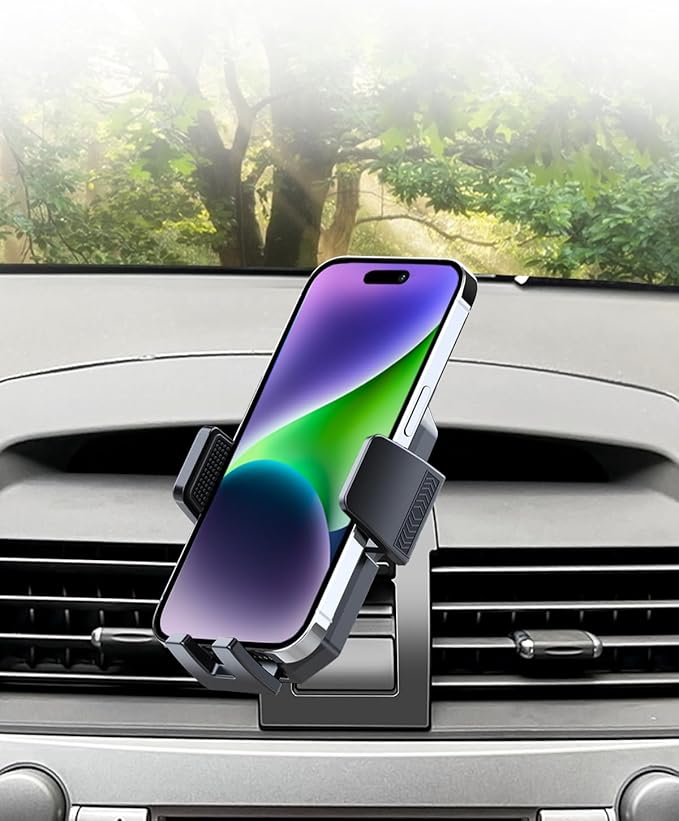 PZK Car Phone Mount for Toyota Camry 2007 2008 2009 2010 2011 Accessories Custom Air Vent Car Phone Holder Auto Lock Hands Free 360° Rotation Cell Phone Automobile Cradles