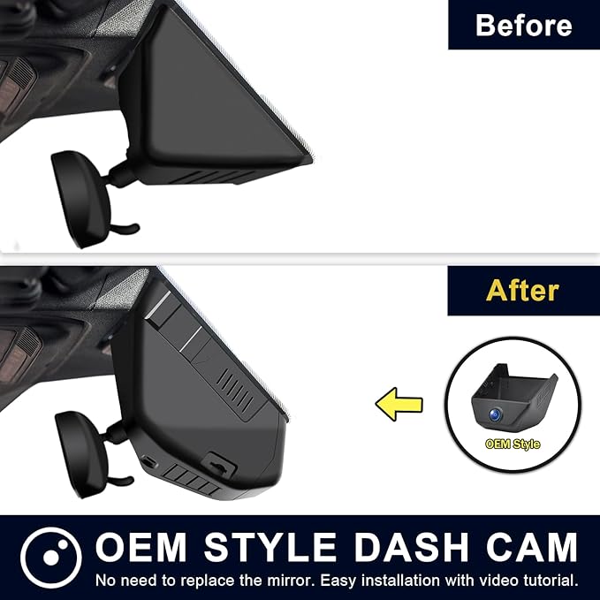 Mangoal 4K Front & 2K Rear 2 Channel HDR Dash Cam, Dual STARVIS 2 IMX678 IMX675, Fit for Ford Bronco 2021 2022 2023 2024 2026(Model A), 5GHz WiFi, GPS, Support 512GB Max(Additional Purchases)