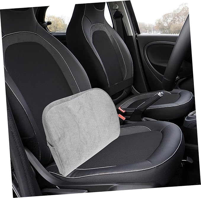 Alipis Back Pillow Lumbar Support Memory Foam Seat Cushion Car Seats Pad for Tailbone Pain Relief