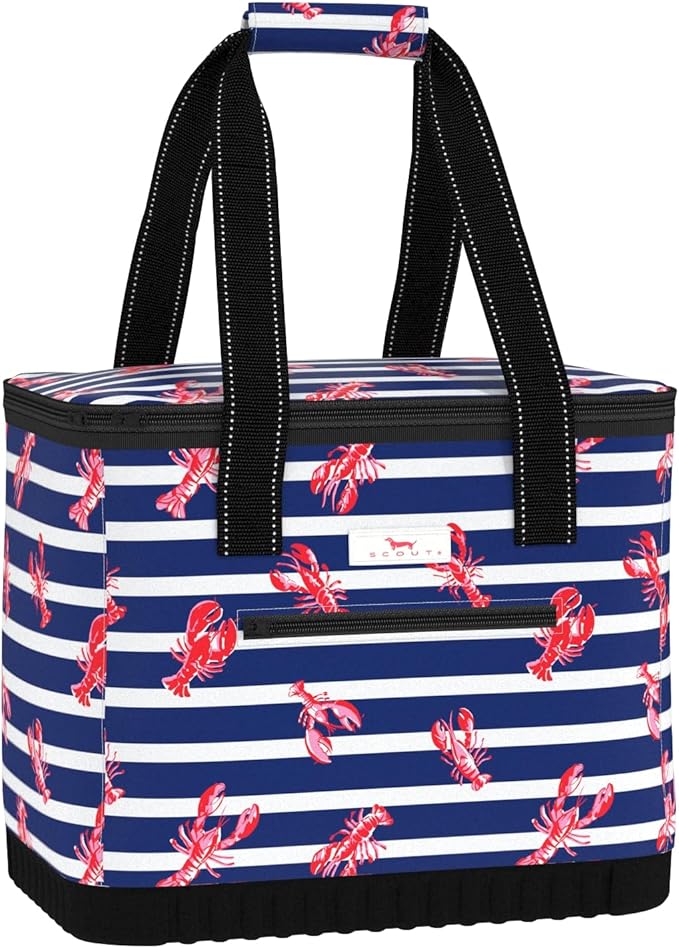 SCOUT The Stiff One - Large, Soft, Lightweight, Insulated Cooler with Hard Bottom, Beach, Family, Travel, Picnic Cooler