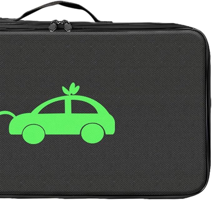 Generic EV Charging Cable Storage Bag Cord Hoses Organizer Portable Charger Line Organizer Cable Carry Case for Electric Car, Rectangle Shape