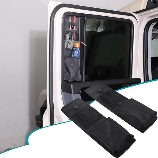 Car Rear Window Storage Bag Compatible with Ineos Grenadier 2020-2025 Oxford Cloth Car Rear Door Storage Bag Organizer Interior Accessories
