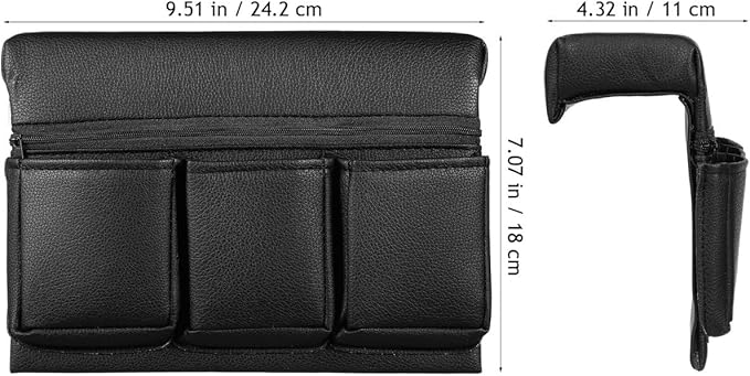 2Pcs Car Armrest Cushion Pads Memory Foam Car Interior Armrest Support for Side Door Center Console Auto Accessories 8.66X7.09X8.66 Inches
