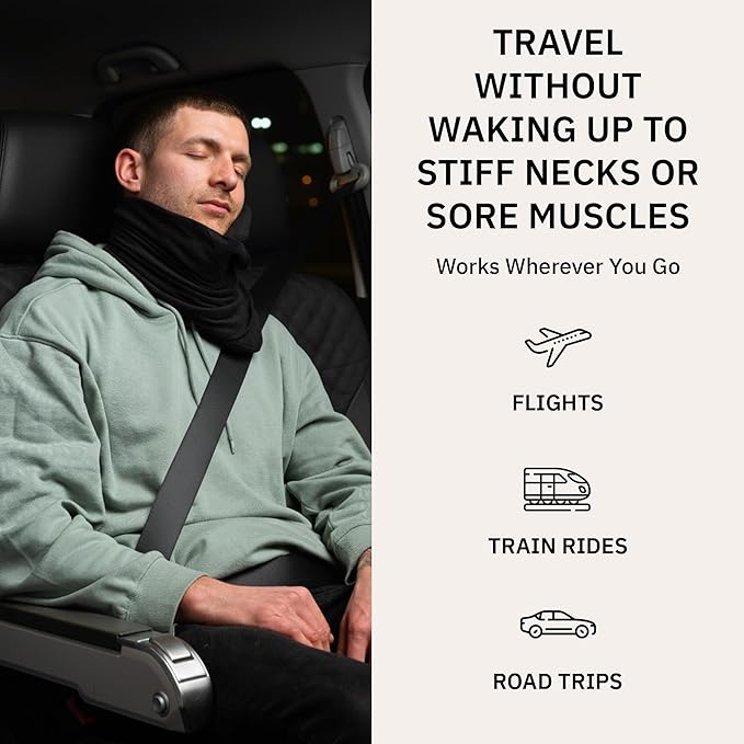 trtl Pillow - Scientifically Proven, Super Soft Neck Support Travel Pillow for Airplanes - Lightweight and Machine Washable - Ergonomic Design for Traveling on Flights, Cars, and Trains - Coral