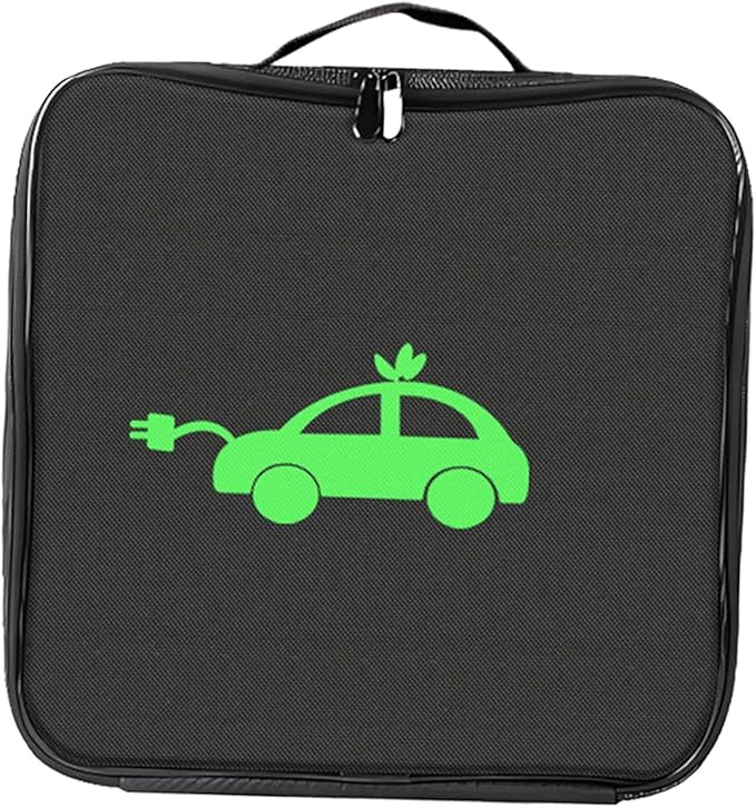 Waterproof EV Storage Bag, Cable Cover, Wear-resistant, Lightweight, EV Organizer for Electric Vehicle, Square Shape