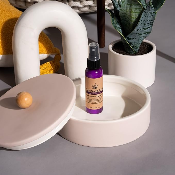 Cannabolish Lavender Odor Removing Spray and Air Freshener, 2 fl. oz. Travel Size