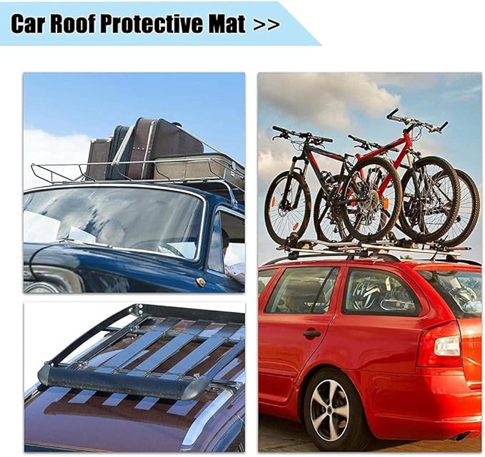 Enfudid Car Roof Bag Cargo Carrier, Waterproof Large Cube Storage Bag, Anti-Tear Oxford Tarpaulin Roof Top Carrier, Car Cargo Black Roof Bag for Car SUV Camping Bag