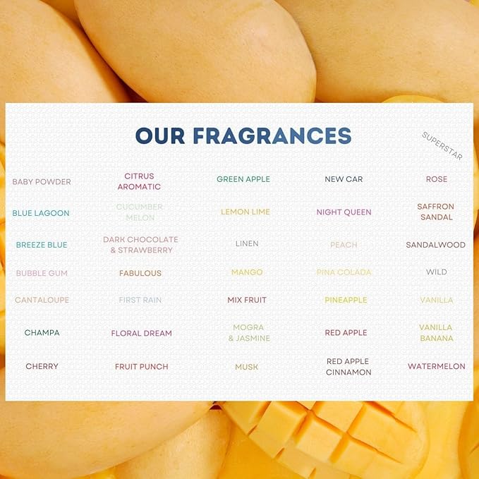G's Breeze Mango Air Freshener - Fruity Essence Aroma for Home, Car, or Office - Long-Lasting Tropical Scent of Ripe Mangoes for a Refreshing, Energizing Atmosphere