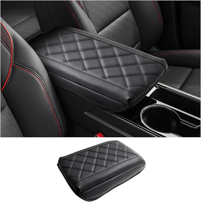 CDEFG for 2025 2026 Chevy Equinox Center Console Cover for Chevy Equinox 2025 2026 Accessories Armrest Cover 2025 Equinox Middle Console Pad Arm Rest Cushion