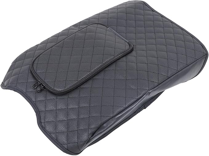 CHEAYAR Center Console Armrest Cover Kit,Console Armrest Cushion Automotive Customized Console Armrest Cushion, Fit for Toyota Tundra 2014-2020 Accessory Organizer Protector (with Zipper)
