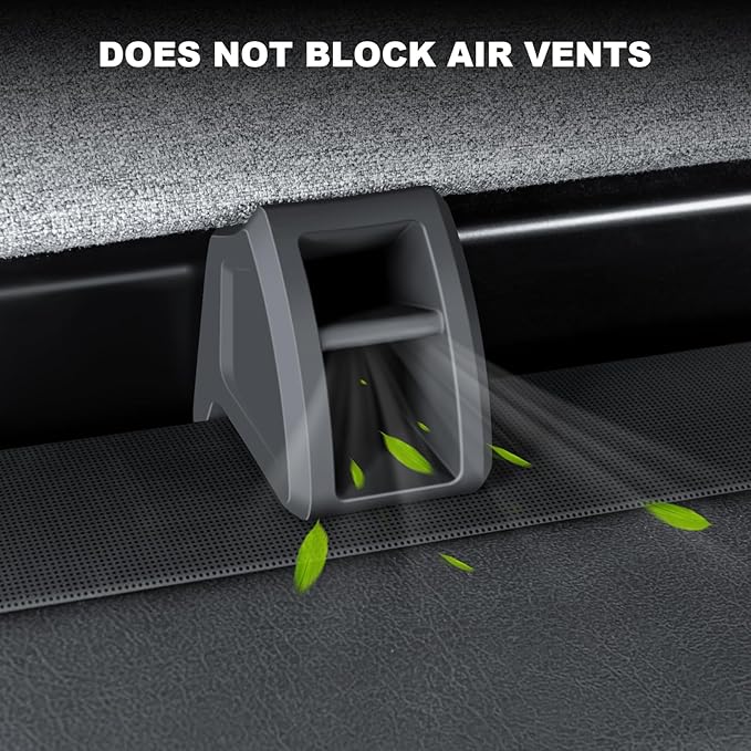 2Pcs Air Freshener Adapter for 2025-2026 Tesla New Model Y Juniper Launch Series & 2024-2026 Tesla Model 3 Highland Air Vent (Air Freshener not Included)