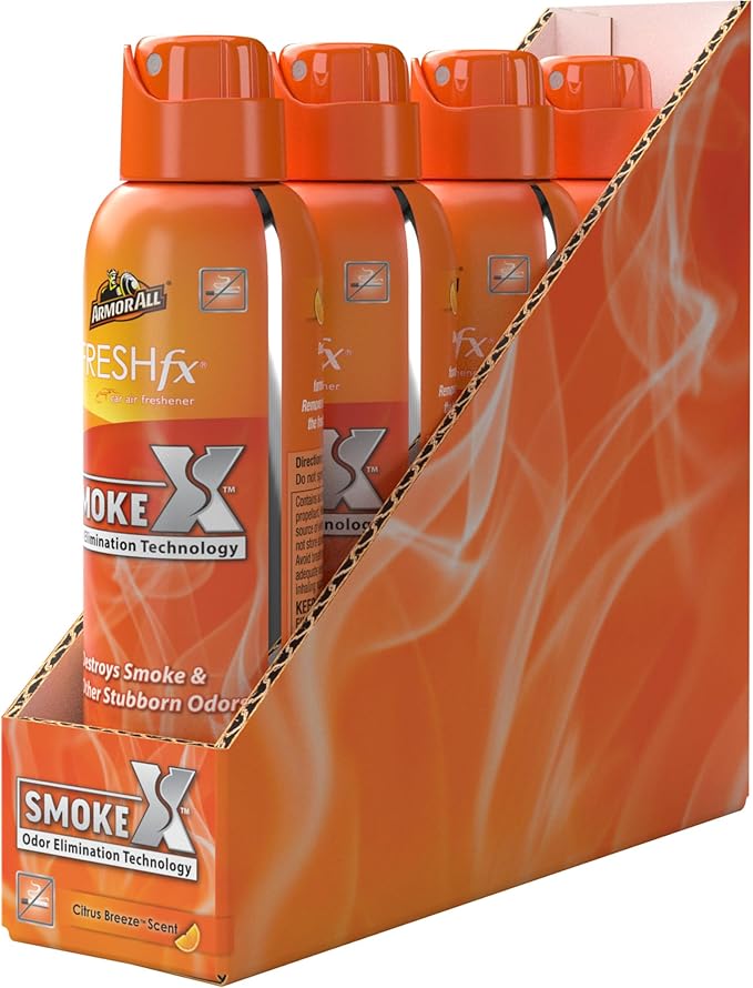 Armor All FRESHfx SmokeX Citrus Breeze Car Air Freshener Spray - 3.5 OZ