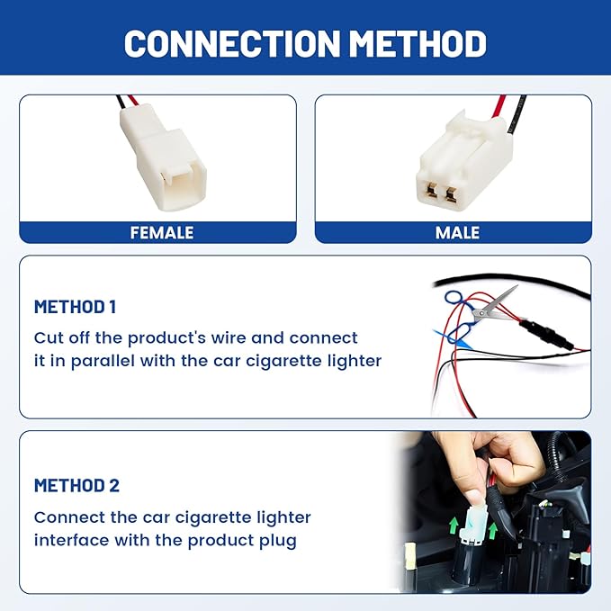 Anina QC3.0 Car Charger for Toyota, 18W Dual USB Port Powered by Cigarette Lighter with Digital Voltmeter, Panel Flush Mount USB Socket for Tundra Corolla Highlander, Vehicle Dash Port 1.34"x0.91"