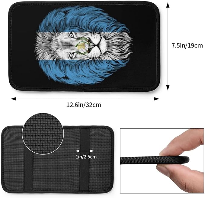 DARLEKS Car Armrest Cushion Auto Center Console Cover Pad Car Handrail Box Universal Decoration Mat