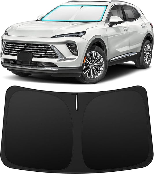 INSAUTO Custom Fit Windshield Sun Shade Accessories for Buick Envision 2021-2026, Foldable Front Window Sunshade, UV & Heat Reflector, Keeps Interior Cool, Includes Storage Bag