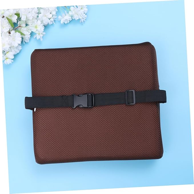 Alipis Lumbar Support Pillow for Men Office Chair Pillow Car Seat Cushion Slow Rebound Waist Protection