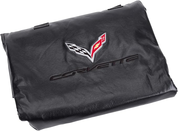 GM Accessories 23148691 Removable Roof Panel Storage Bag in Black with Crossed Flags Logo