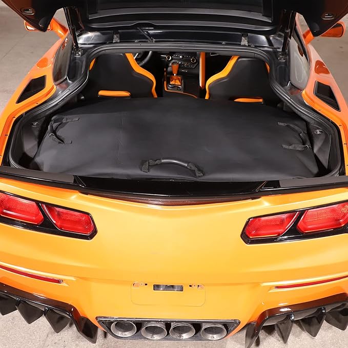 Targa Top Roof Panel Protection Storage Cover Bag for Chevrolet Corvette C7 2014 2015 2016 2017 2018 2019 Coupe, Removable Trunk Roof Panel Storage Bag, Hard Top Rooftop Organizer Accessories 23148691