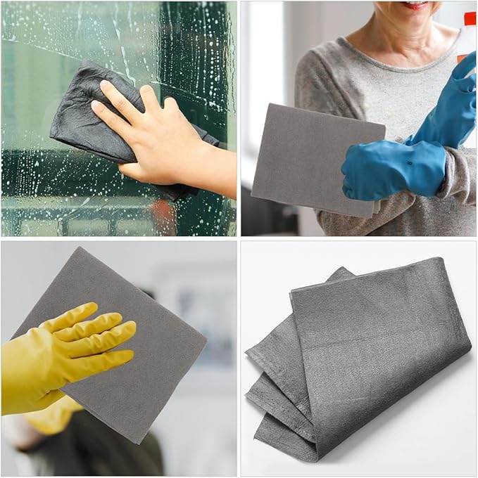 2pcs Car Wash Towels 30x30cm Super Absorbent Microfiber Cloth for Car Detailing and Interior Cleaning, Lint-Free Drying Towels for Vehicle Care