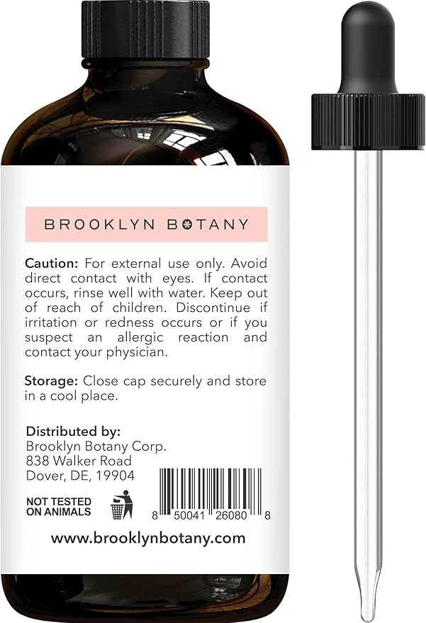 Brooklyn Botany Tangerine Essential Oil - Huge 4 Fl Oz - 100% Pure and Natural - Premium Grade with Dropper - for Aromatherapy and Diffuser