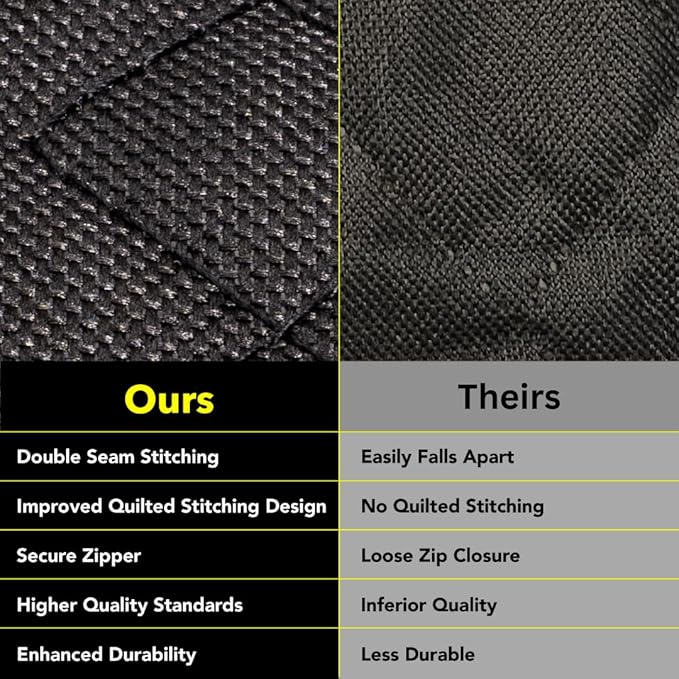 Meadowlark Dog Car Seat Cover with Mesh Window, Heavy Duty Pet Seat Cover for Back Seat, Extra Padded Non-Slip Dog Hammock, Water-Resistant Back Seat Protector for Cars Trucks and SUVs (64" W x 60" L)