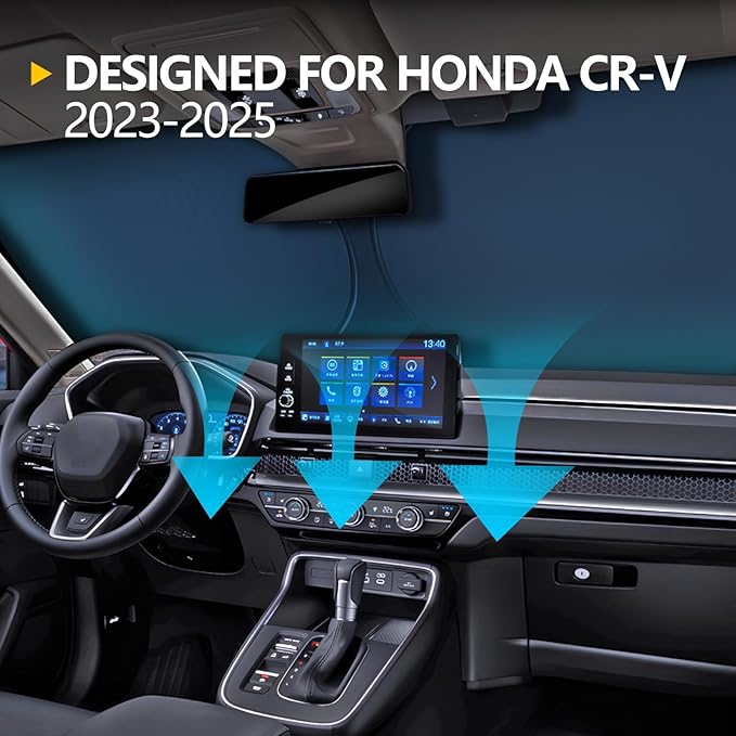 for 2023-2026 Honda CRV - Premium Sunshade for Ultimate Heat & UV Protection, Foldable Front Windshield Sun Shade for 2023 2024 2025 2026 CR-V SUV Accessories