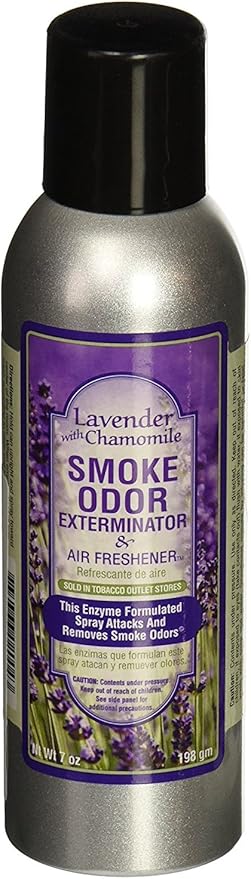 Tobacco Outlet Products Smoke Odor Exterminator 7oz Large Spray, Lavender With Chamomile