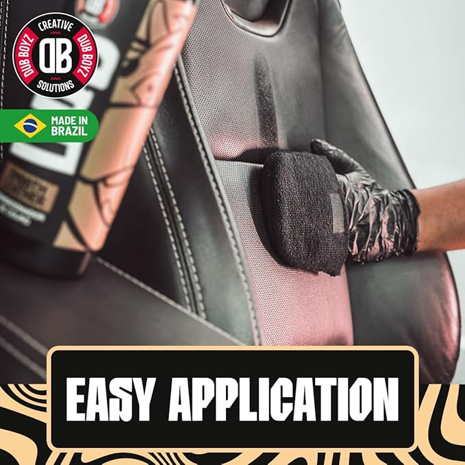 DUB BOYZ Smooth Leather Conditioner, Deep Conditioning & UV Protection, Non-Greasy Formula, Safe for Car Interiors, Furniture & Luxury Leather Goods (16 Fl Oz)