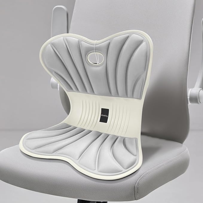 Posture Support Cushion - Lumbar & Back Support for Office Chair, Car Seat, Sofa, Ergonomic Chair & Back Cushion Back Support (04)