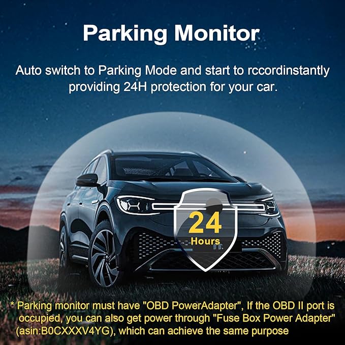 Mangoal 4K Dash Cam fit for Ford Lincoln Nautilus Gen1 U540 2019-2023 Navigator Gen4 2018-2025, Aviator Gen2 U611 2020-2025, Corsair 2020-2022, WiFi & App, GPS, 64GB Card