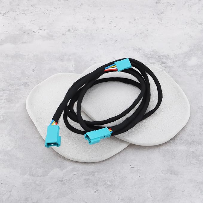 Car Footwell Y-Adapter Splitter Cable for Illuminated LED Ambient Light Compatible with BMW F3X