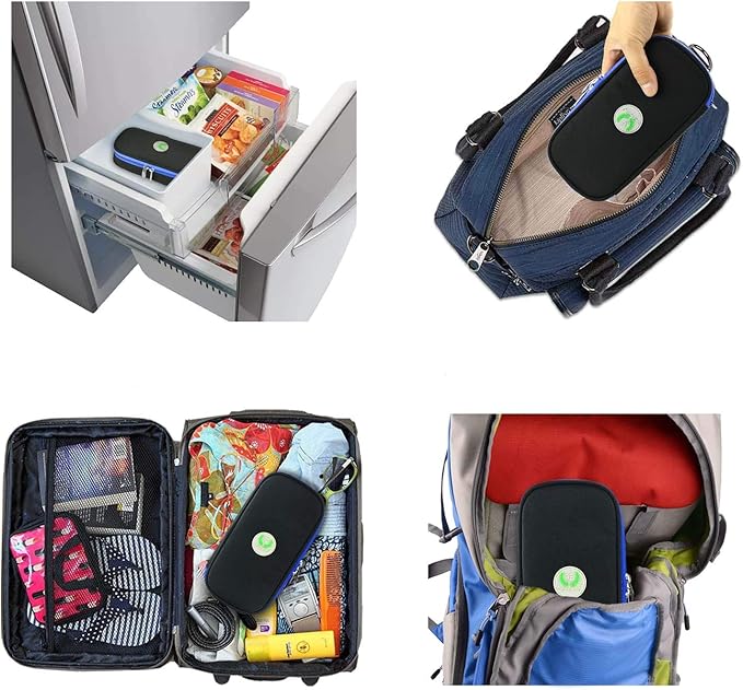 YOUSHARES Insulin Cooler Travel Case - Medication Diabetic Insulated Organizer Portable Cooling Bag for Insulin Pen and Diabetic Supplies with 2 Cooler Ice Pack