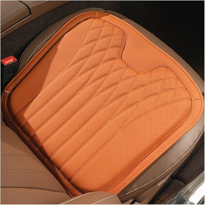 F Car Seat Cushion for BMW All Model I3 I4 I8 X1 X2 X3 X4 X5 X5M X6 X7 Z4 Car Lumbar Support Pillow Auto Seat Waist Back Cushion Y (Color : Orange B)