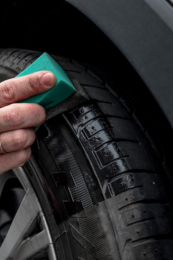 Sisbrill Ybony Plastic Restorer for Cars – Renews Faded Plastic Trim, Protects Against UV & Dirt – 25 fl oz
