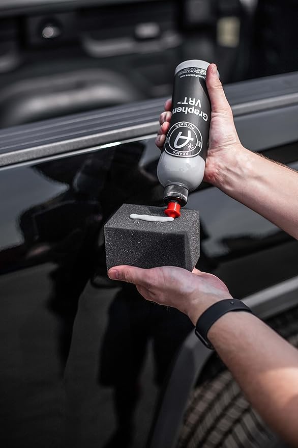 Adam's Polishes Graphene VRT 16oz Vinyl, Rubber, Tire & Trim Dressing - Durable UV Protection and Water Repellent - Graphene Ceramic Infused Formula - Dress Tires or Trim Without Worry of Slinging