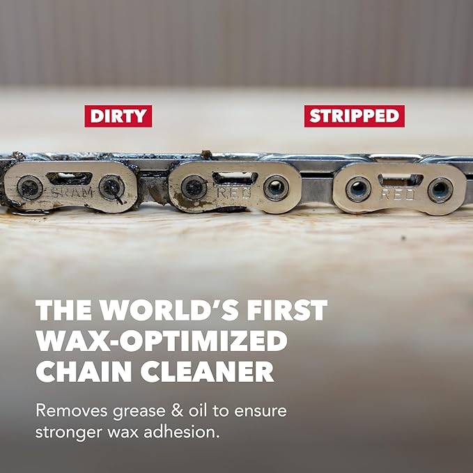 SILCA Ultimate Chain Stripper and Wax Prep, 16 oz - Quick One-Step Bike Chain Cleaner & Degreaser for Road, Gravel & MTB Bicycle Chains, Easy and Residue-Free for Factory or Used Chains