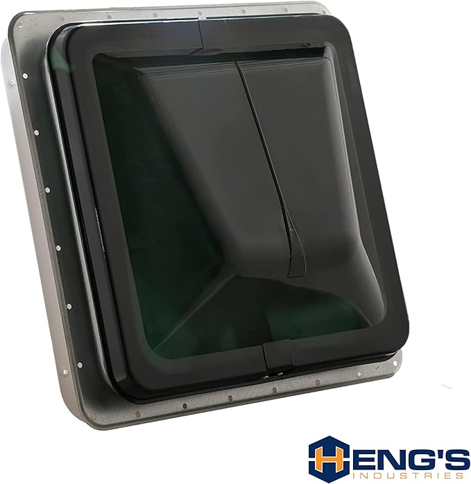Heng's 74111-C1G1 Standard Mount Universal Vent - Smoke