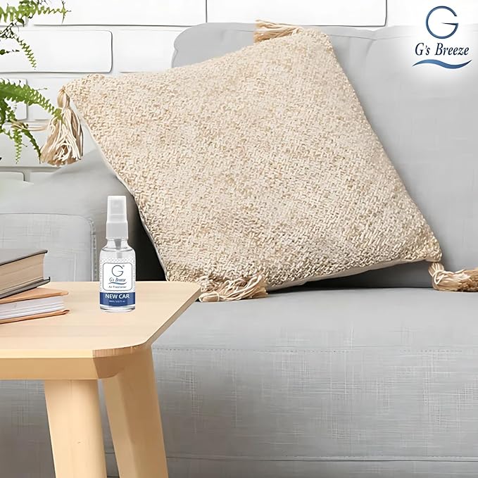 G's Breeze New Car Air Freshener – Crisp & Fresh Scent Inspired by Luxury Vehicles – Long-Lasting Freshness for Car, Home & Office – Enjoy a Refreshing Clean Aroma & Elegant Atmosphere Anywhere
